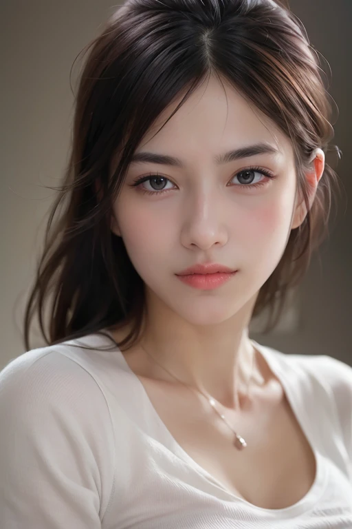dressed, (photo realistic:1.4), (hyper realistic:1.4), (realistic:1.3),
(smoother lighting:1.05), (increase cinematic lighting quality:0.9), 32K,
1girl,20yo girl, realistic lighting, backlighting, light on face, ray trace, (brightening light:1.2), (Increase quality:1.4),
(best quality real texture skin:1.4), finely detailed eyes, finely detailed face, finely quality eyes,
(joy, blush), (tired and sleepy and satisfied), face closeup, t-shirts,
(Increase body line mood:1.1), (Increase skin texture beauty:1.1)
<lora:sweetyMixGirl_V1:0.6>