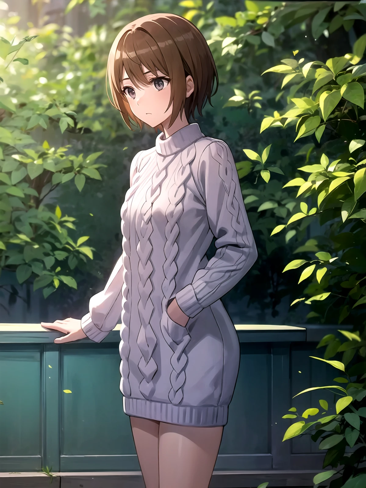 1girl, <lora:Saiai_Kinuhata:0.7>, (solo), sweater