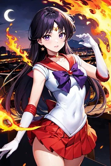 Sailor Mars セーラーマーズ / Sailor Moon - SeaArt AI Model