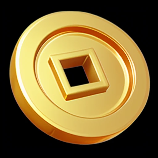 A gold coin in Chinese style, letterboxed, moon,structured, black
Bottom, high-definition,Hand-painted style, game icon, black background <lora:aki:1>