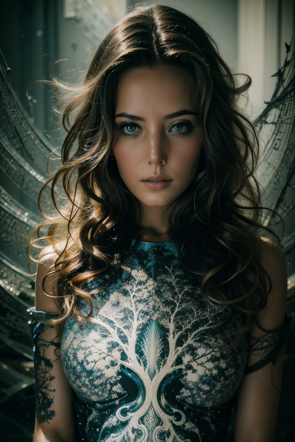 <lora:Katya_Clover:0.85> beautiful woman, Black ink flow, 8k resolution, photorealistic masterpiece by Aaron Horkey and Jeremy Mann, intricately detailed fluid gouache painting by Jean Baptiste, professional photography, natural lighting, volumetric lighting, maximalist, 8k resolution, concept art, intricately detailed, complex, elegant, expansive, fantastical, cover
