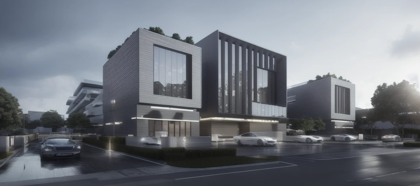 (masterpiece),(high quality), best quality, real,(realistic), super detailed, (full detail),(4k),8k,Dark day,architecture,Modern style,<lora:XSarchitectural-27Typeofcommodity:0.4>
