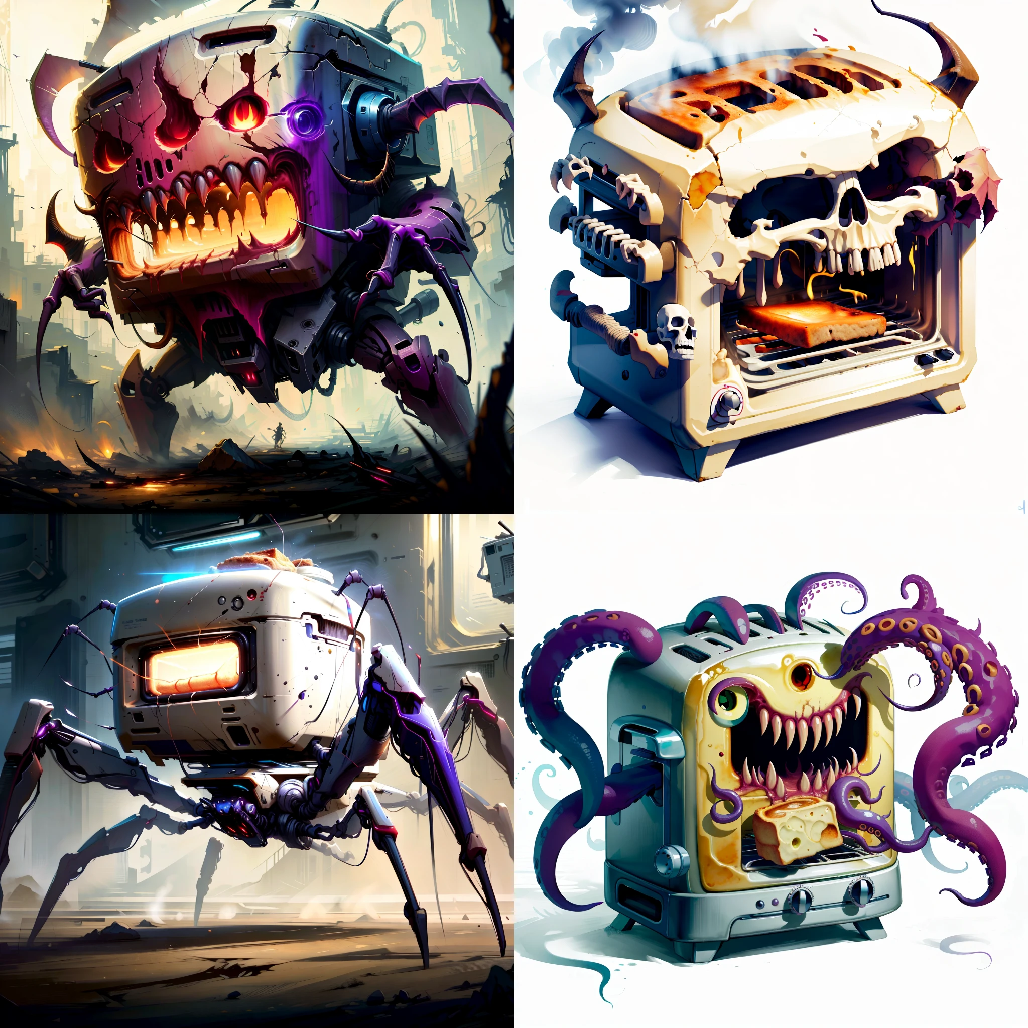 <lyco:HorrorBundleAIV4:0.9> demonmawAI ,NightmarishAI toaster