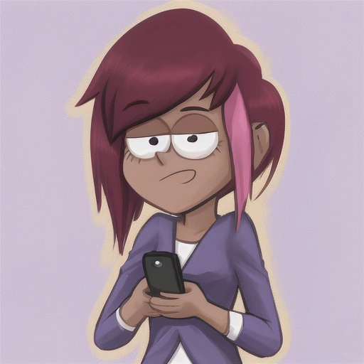 <lora:tambry-10:.9>,tambry,1girl,holding phone,solo