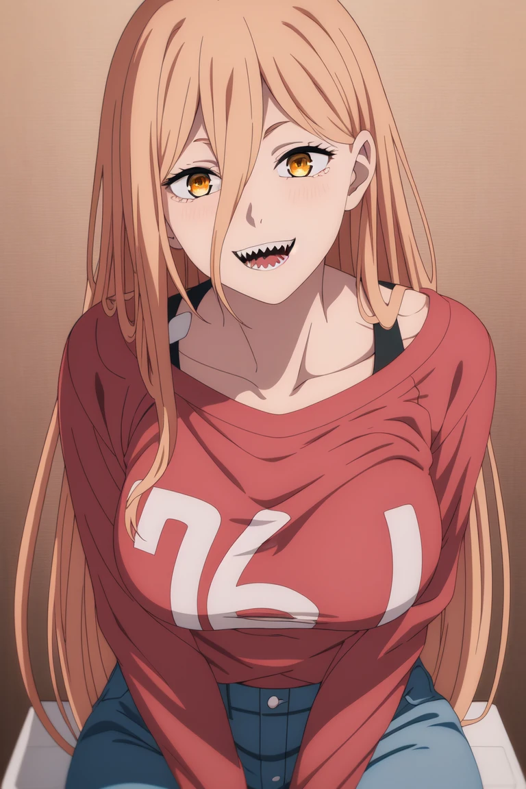 BoBa
((best quality)), ((masterpiece)), (detailed)
<lora:BoBaV2:0.75>
1girl, bangs, face, grin, long_hair, looking_at_viewer, open_mouth, sharp_teeth, simple_background, smile, solo, teeth
red horns,