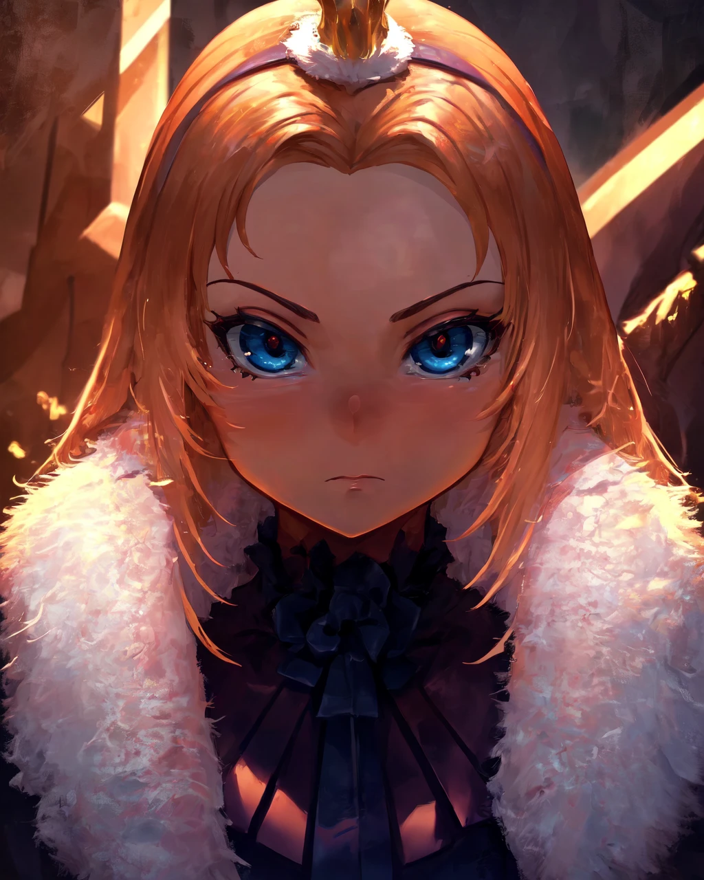 <lora:e7 Charlotte2:0.75> e7 Charlotte,
(masterpiece), best quality, highres, 4k, 8k, Detailed Illustration, intricate detail, cinematic lighting, amazing quality, 1girl, fit female, amazing shading, soft lighting, facing camera, perfect eyes