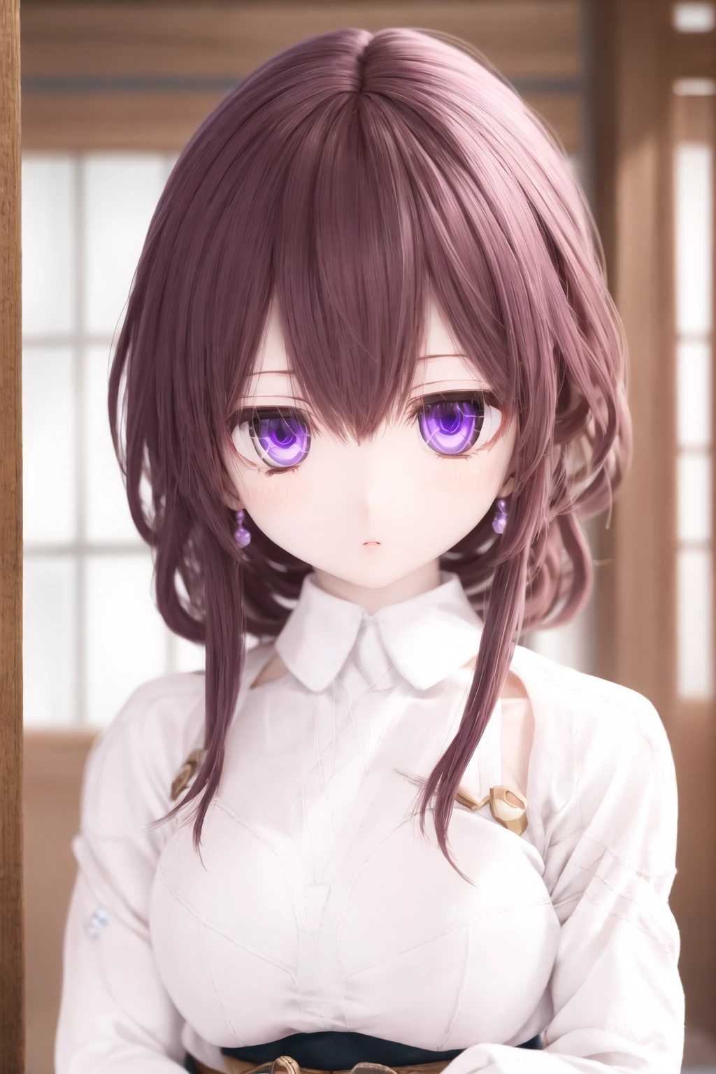 1girl, official, purple eyes,realistic,<lora:Doll-photographyV2:0.65:1,0,0,0,0,0,0,0.5,0.5,0.5,1,1,1,1,1,0.8,1> <lora:add_detail:1:0,0,0,0,0,0,0,0,0,0,0,0,0,0,0,0,1>  <lora:StarRail_Kafka_AP_v4:1:MIDD>