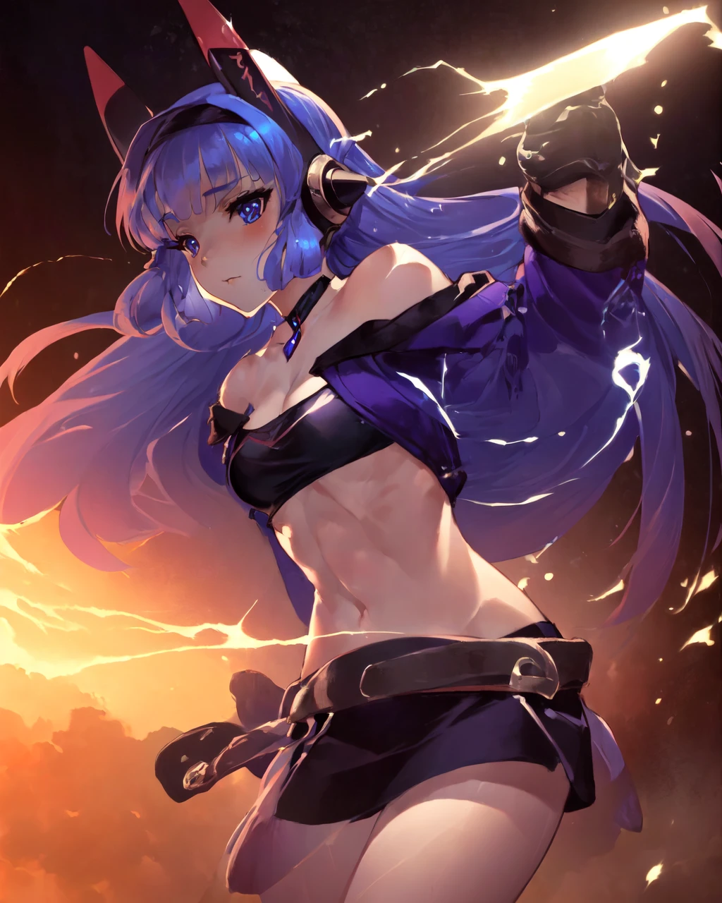 <lora:e7 CDom2:0.85> e7 CDom,
(masterpiece), best quality, highres, 4k, 8k, Detailed Illustration, intricate detail, cinematic lighting, amazing quality, 1girl, fit female, amazing shading, soft lighting, facing camera, perfect eyes