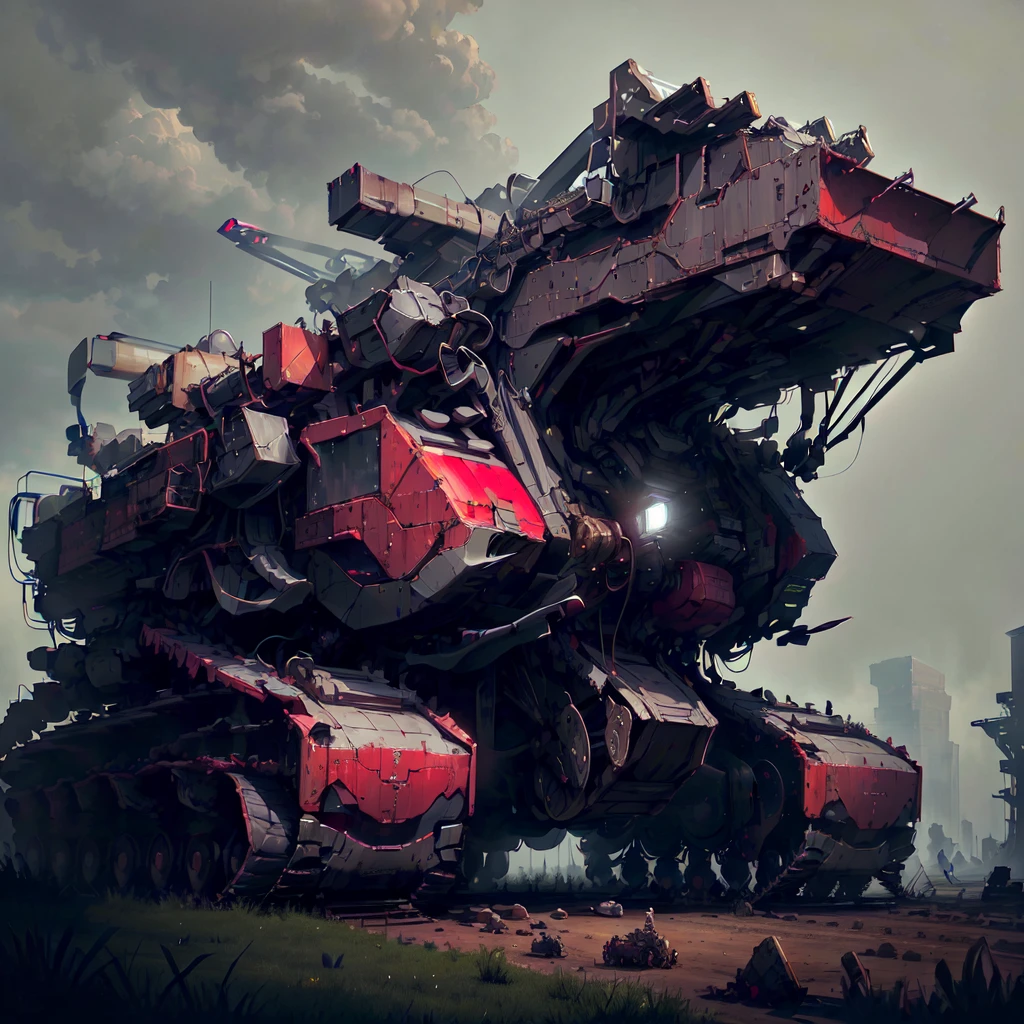 <lora:CnCNODAIv2:.8> CnCNODAI combine harvester ,