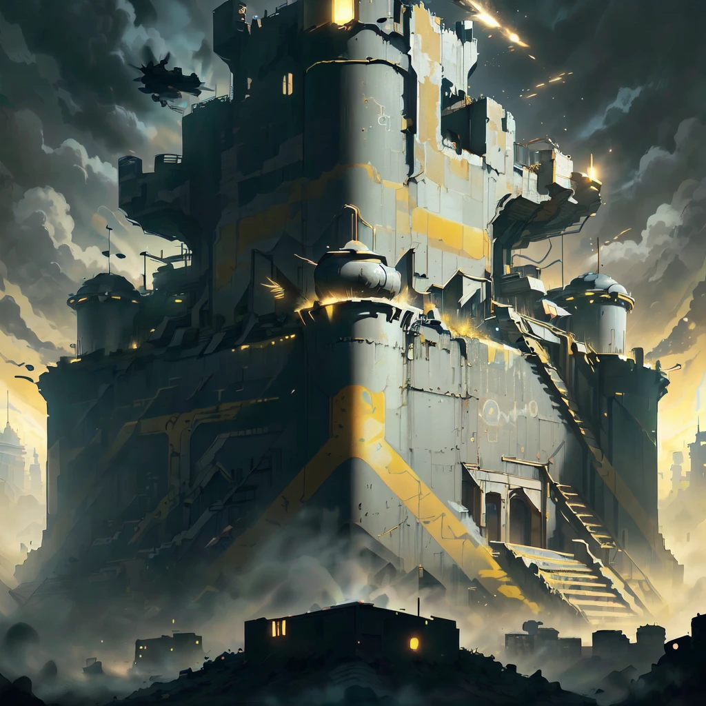 <lora:CnCGDIAIv2:1> CnCGDIAI fortress