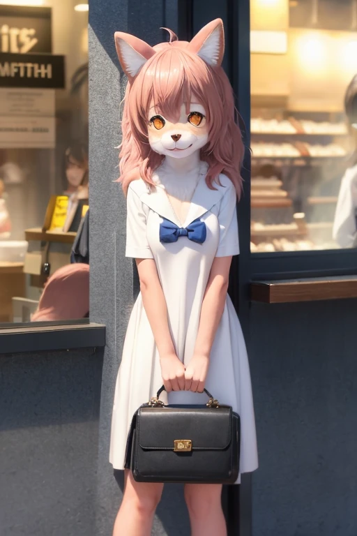 thetermfurchan, dress, city <lora:fur_chan:1>
