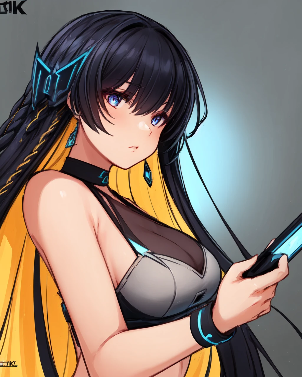 <lora:e7 LPKarin:0.75> e7 LPKarin, dynamic angle,
(masterpiece), best quality, highres, 4k, 8k, Detailed Illustration, intricate detail, cinematic lighting, amazing quality, 1girl, fit female, amazing shading, soft lighting, facing camera, perfect eyes