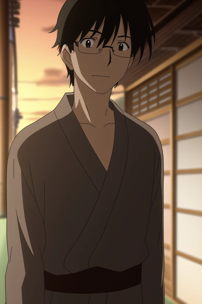 <lora:KodomoNoJikan_aoki daisuke:0.7> aoki daisuke, yukata, 8k, masterpiece, absurdres, anime,