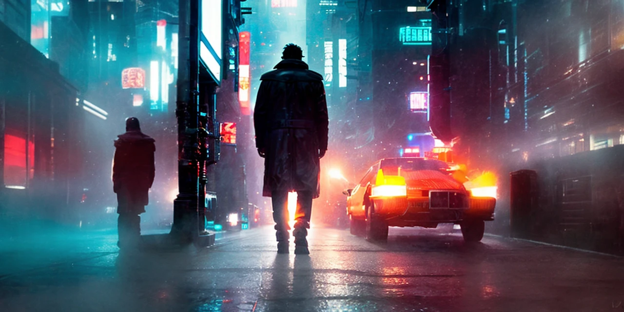 street, cyberpunk  <lora:Blade Runner v.2.2:0.8>