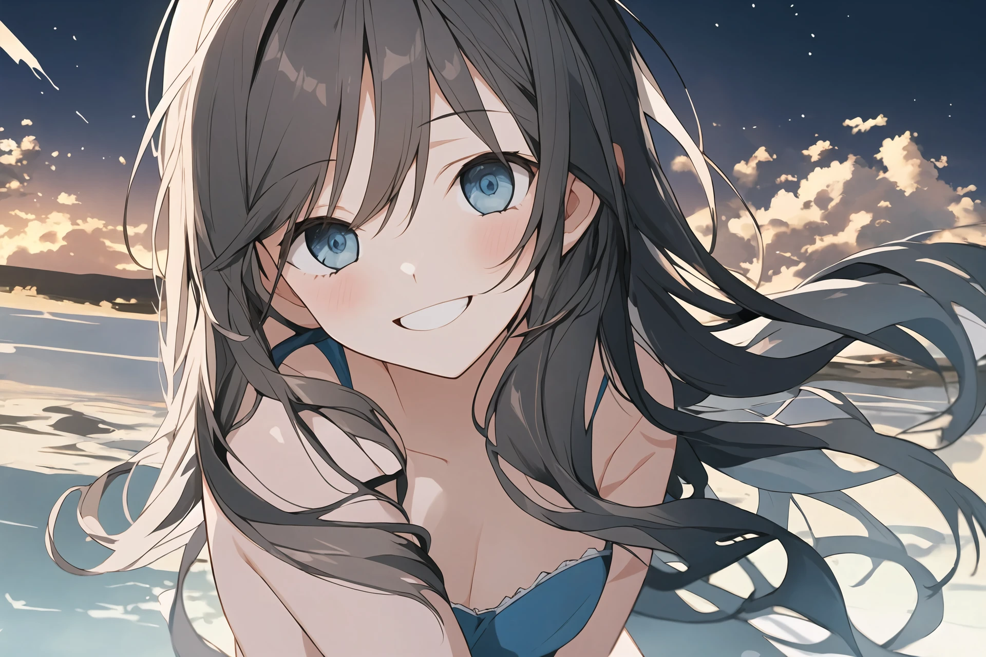 (masterpiece,best quality), on front, 1girl, top view,
looking at viewer,
{fantasy|modern|science fiction},
{long hair|short hair}, (wavy hair:0.8),
cowboy shot,
outdoors,
{day|dawn|night},
{blue eyes|black eyes|grey eyes},
{shy|happy|sad|smile},