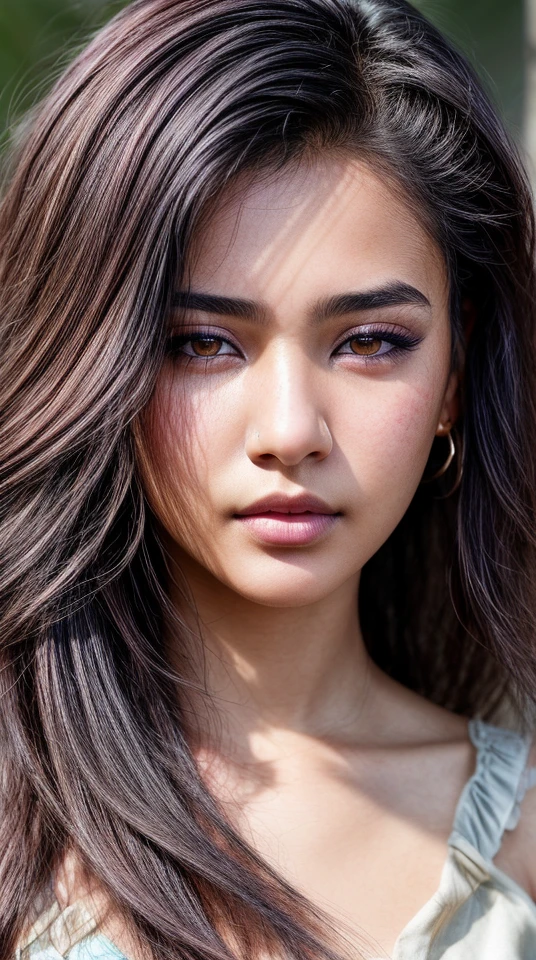 closeup face photo of beautiful (/random race and skin color/) teenager_woman, dark makeup, (/random hair style and hair color/), hyperdetailed photography, soft light, head and breast portrait, cover,, best quality, (detailed beautiful face, detail skin texture, ultra-detailed body:1.1)