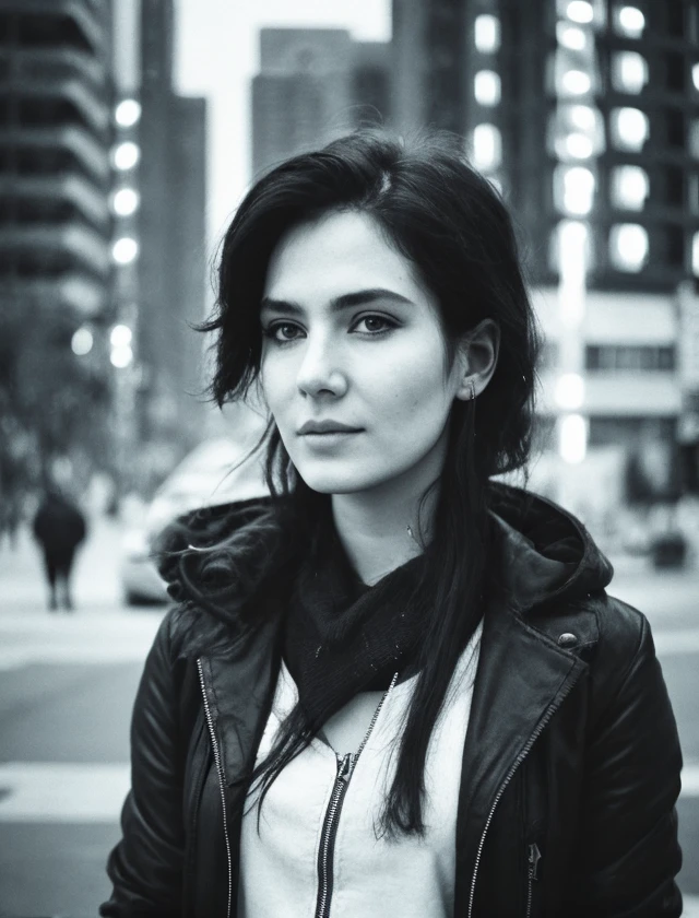portrait, a woman, cyberpunk <lora:Analog Style Tasma 1.01:0.6>