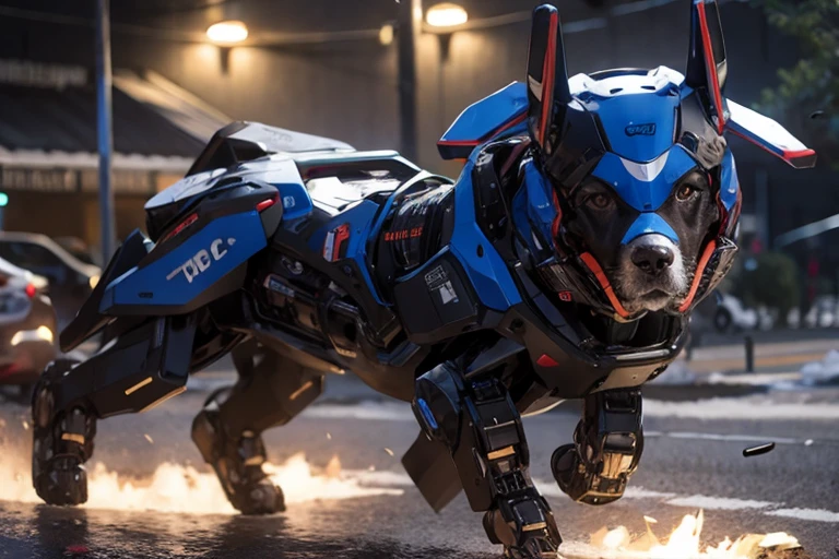 dog robot <lyco:add_detail:0.2> , <lyco:Mecharobot:0.8>