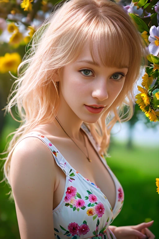 portrait of DEN_natasha_legeyda wearing a dress in an orchard on a sunny day,
summer dress, floral dress, clothed, god rays, dust, lens flare,
masterpiece, high detail, detailed, photorealistic, beautiful eyes,