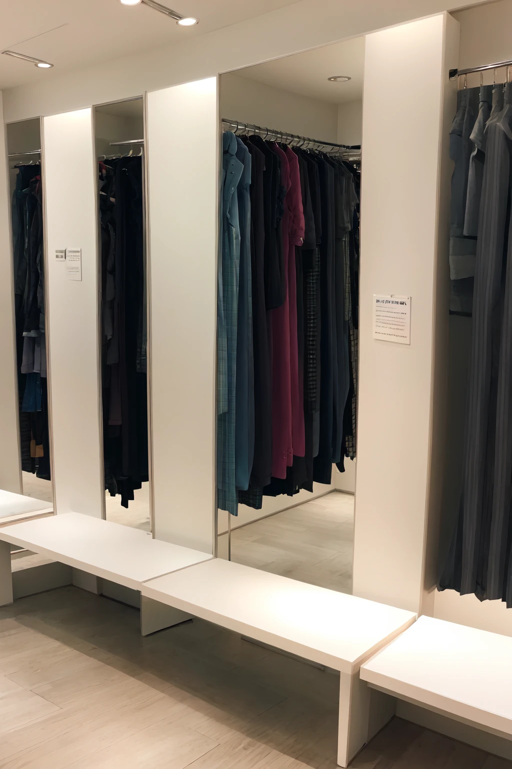 fitting room, <lora:FittingRoom:0.6>