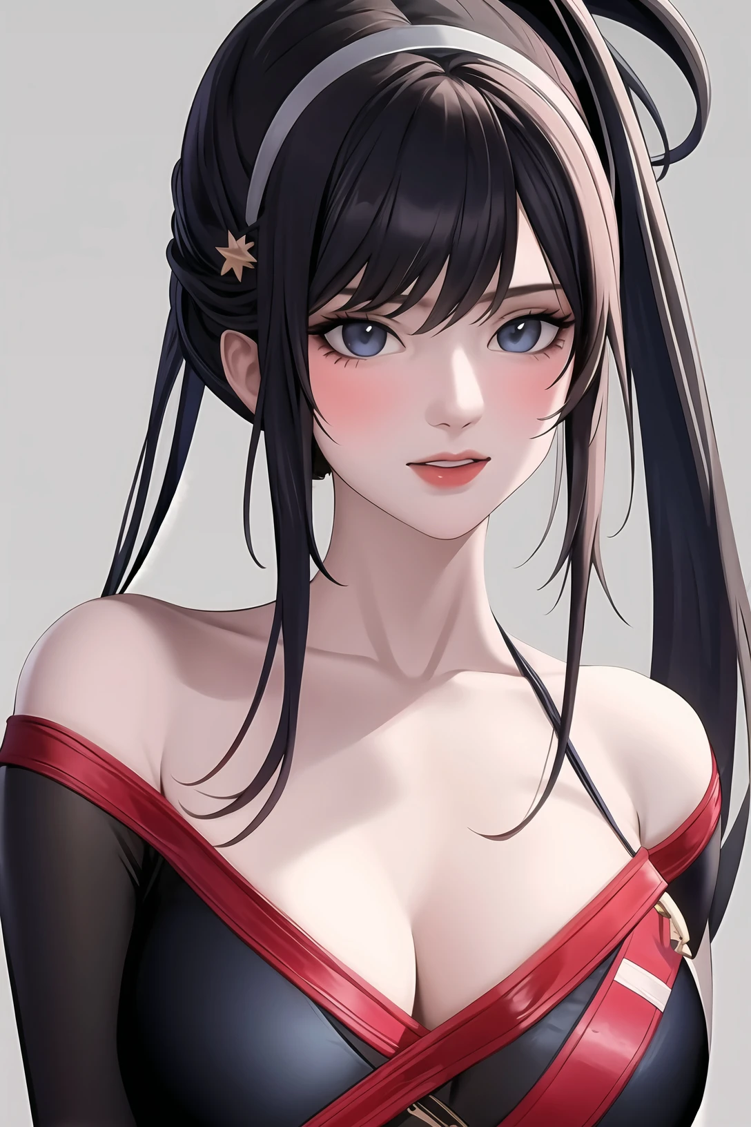 masterpiece, best quality, high resolution, NinjaSuit, 1girl, solo