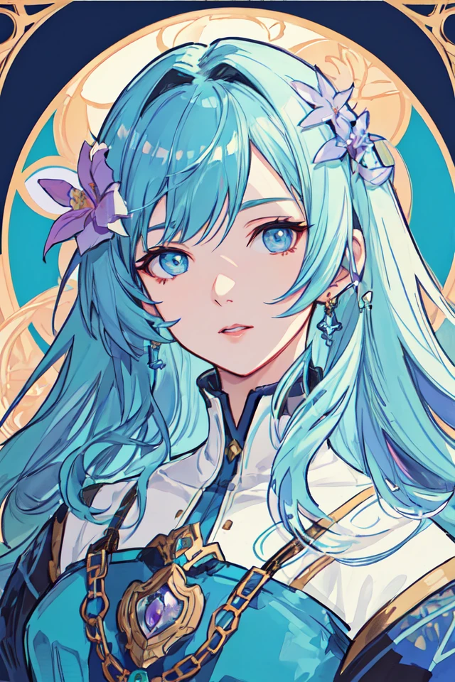 exquisite imaginative manga poster portrait art of vampries girl, flowers, pearlescent, shimmering, reflective, rim light, clear face, detailed background, by kojima ayami, shigenori soejima, minaba hideo, alphonse mucha, dark fantasitic, illustration, artstation, pivix, concept art, highly detailed, colorful, maximalist