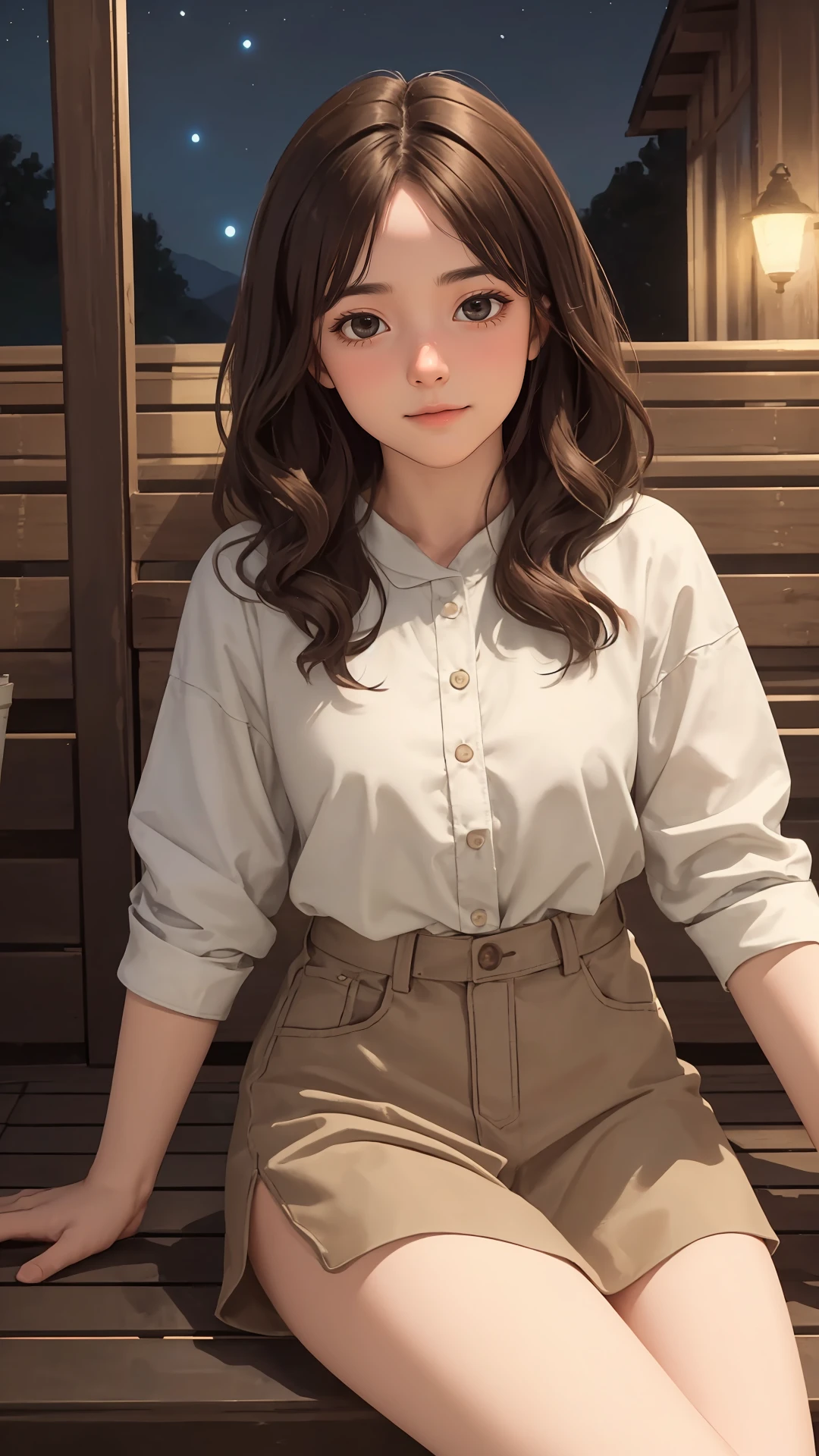 (character on front:1.2),
(realistic:0.7),
(cinematic), {cute|sexy},
(masterpiece:1.2),
(best quality:1.2),
looking at viewer,
cowboy shot,
outdoors,
night,
peaceful,
(wavy hair:0.9),
{sitting|standing|squatting_on_front,|wariza},
{black eyes|brown eyes},
{black hair|brown hair|dark hair},
{long hair|medium hair|short hair},
{cinema|town|grass|mountain|river},