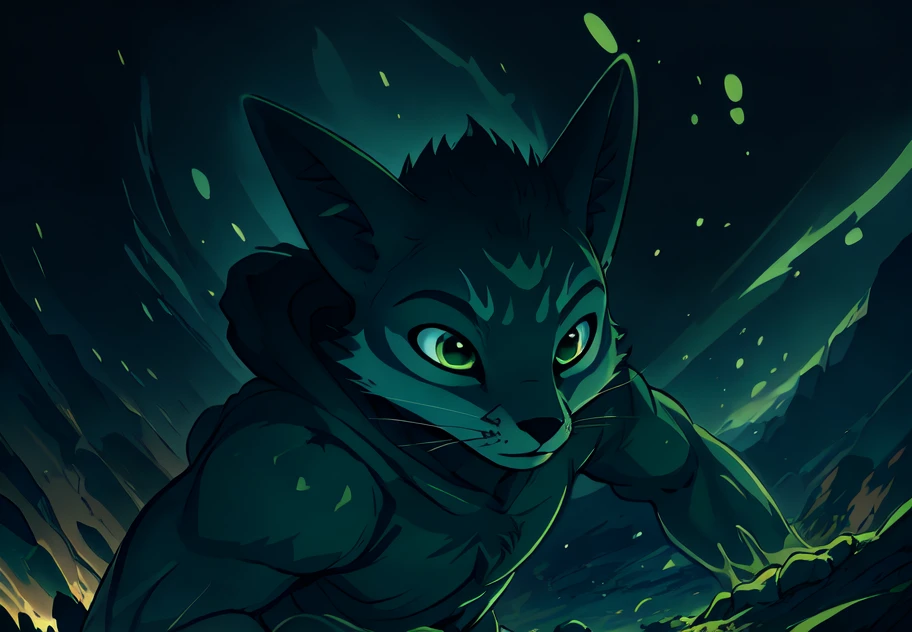 bicolor, rexouium, looking up, up view, 3/4 view, three-quarter view, dynamic, cartoon, thick lines, green eyes, good colors, good composition, good lights,
<lora:vrcfurry_v3.2:0.75> <lora:lihui-v31-32-16-1e-4-re4-ep4-768:1>