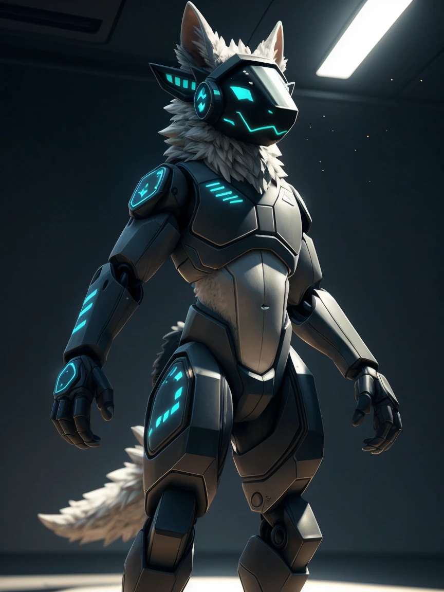 solo, scifi, photorealistic, male, (protogen), robots, drones, detailed line art, fine details, makoto shinkai kyoto animation key art, trending on artstation, trending on CGsociety, modelshoot style, extremely detailed CG unity 8k wallpaper, realistic, masterpiece, highest quality, lens flare, (light sparkles), unreal engine, trending on ArtStation, Intricate, High Detail, dramatic, realism, beautiful and detailed lighting, shadows