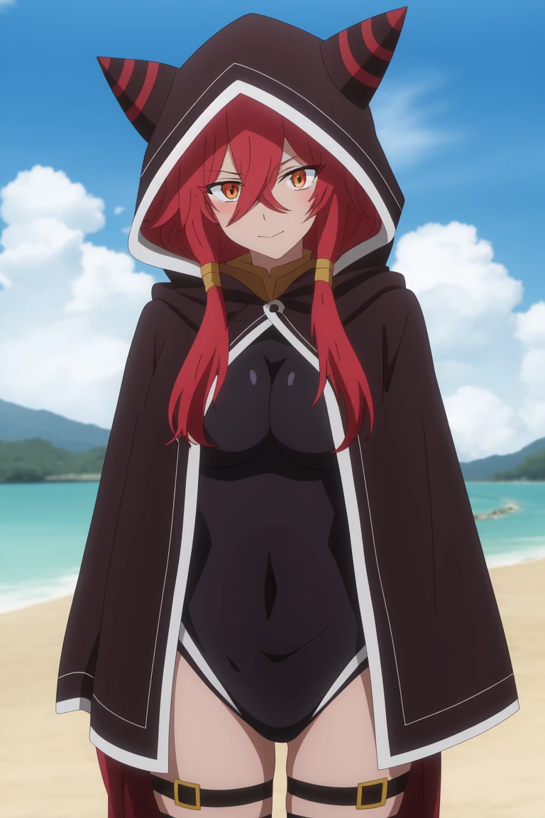 arnes, succubus_in_jacket <lora:Bakuen_arnes_v1:0.7>, 8k, masterpiece, absurdres, anime,