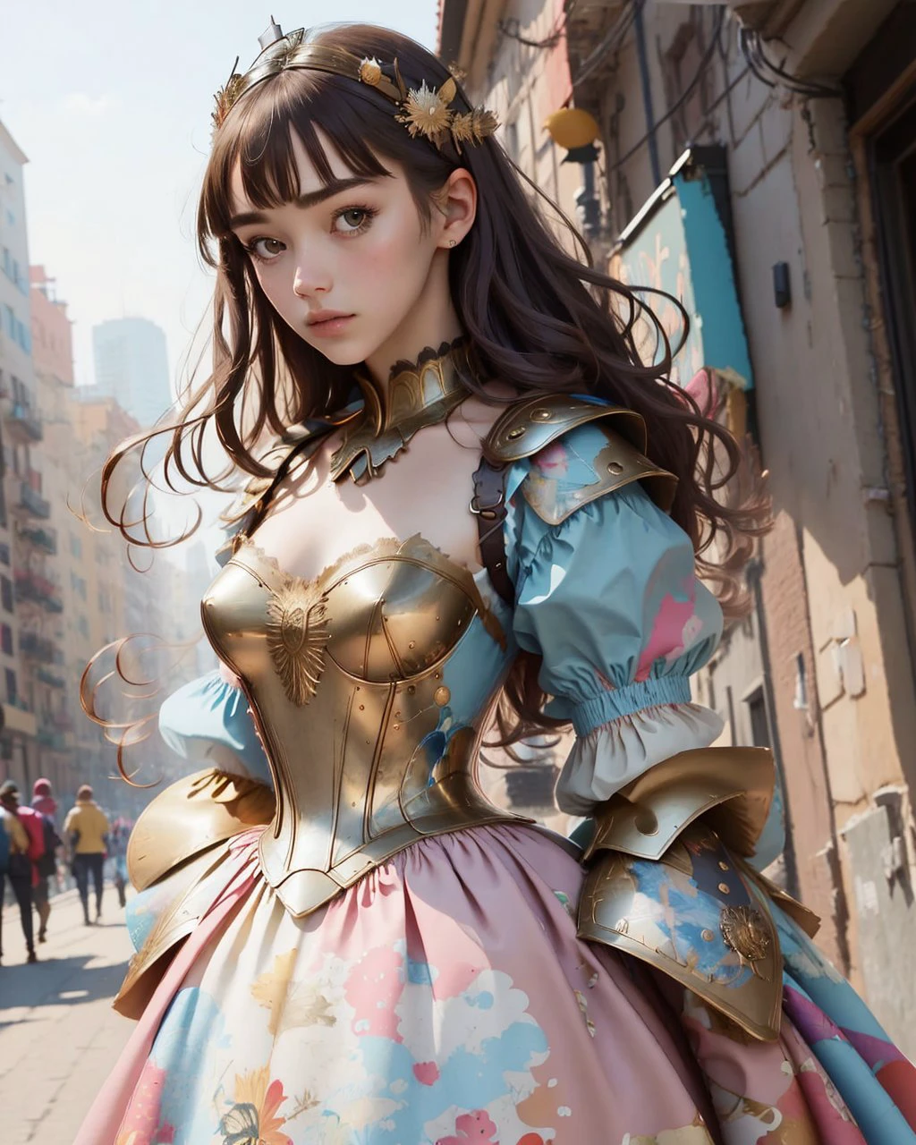best quality,masterpiece,highly detailed,ultra-detailed,1girl,armored_dress,armored dress,
<lora:armored_dress:1>