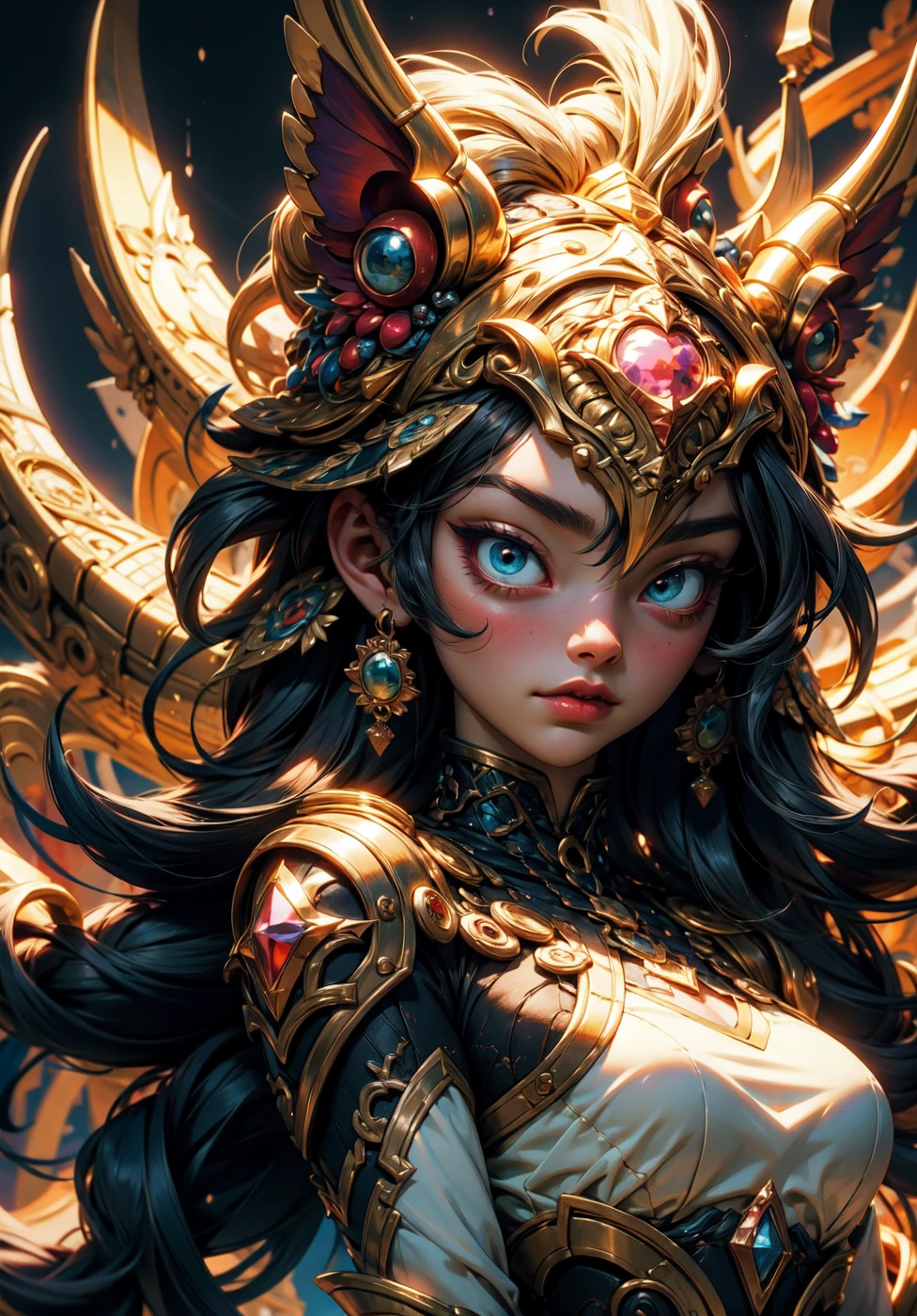 official art, unity 8k wallpaper, ultra detailed, beautiful and aesthetic, High quality, beautiful, masterpiece, best quality, (zentangle, mandala, tangle, entangle:0.6),