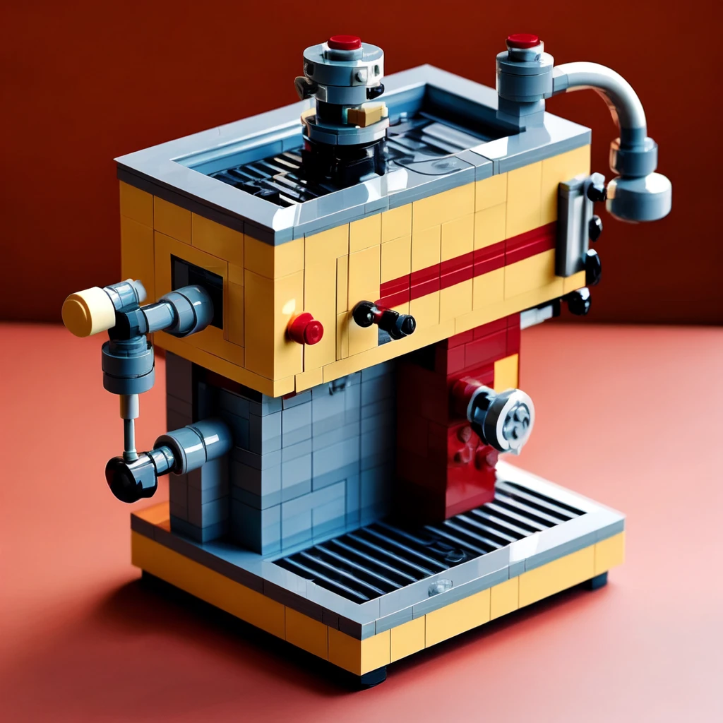 <lora:LegoAISD:1> LegoAI coffee machine , detailed, intricate