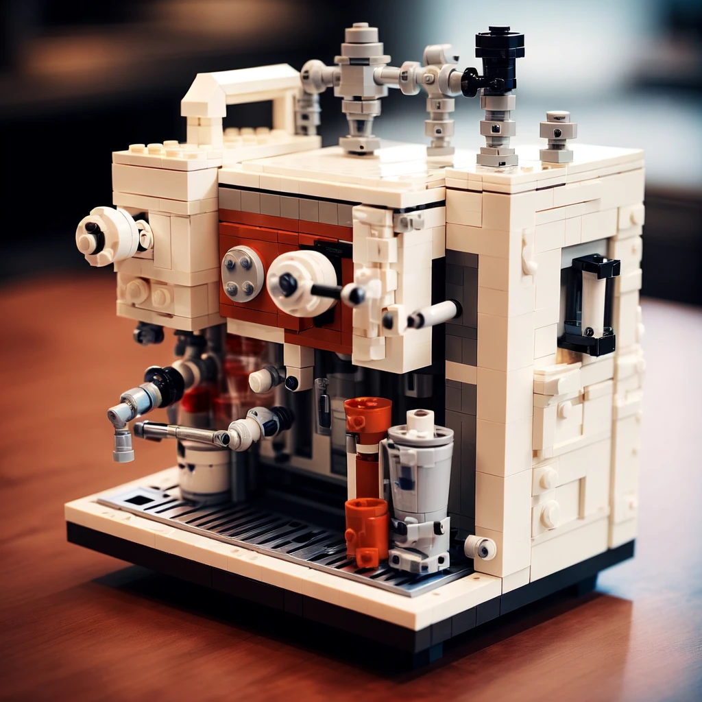 <lora:LegoAIrev:1>  LegoAI
coffee machine