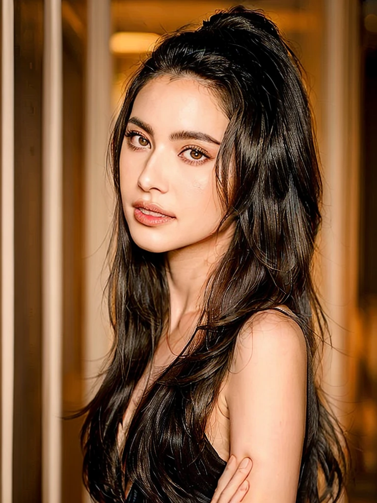 1girl wearing a pencil dress,(in london city:1.2),(RAW photo, best quality), (realistic, photo-realistic:1.4), masterpiece, an extremely delicate and beautiful, extremely detailed, 2k wallpaper, Amazing, finely detail, extremely detailed CG unity 8k wallpaper, ultra-detailed, highres, soft light, beautiful detailed girl, extremely detailed eyes and face, beautiful detailed nose, beautiful detailed eyes,cinematic lighting,perfect anatomy,(slim body:1.3),long hair,(black hair:1.2),city lights at night,smiling, <lora:Mai_Davika_v1:0.8>
