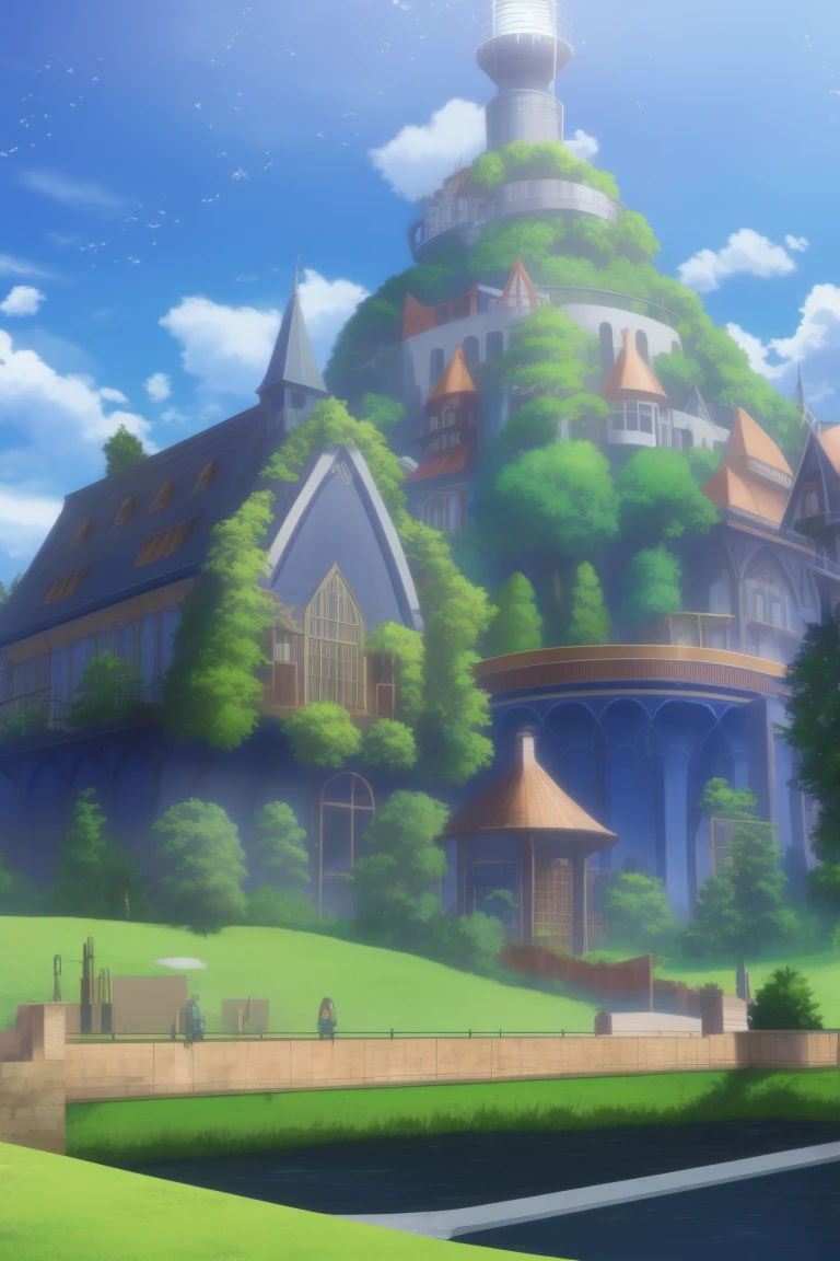 <lora:Oreimo_backgrounds:0.7>  fantasy town, 8k, masterpiece, absurdres, anime,