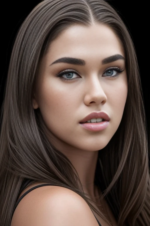 portrait of DEN_daisy_taylor in front of a plain black background,
photorealistic, high detail, detailed,