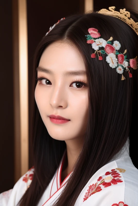(masterpiece:1.2) and (best quality:1.2) and (photorealistic:1.4) and (Realistic:1.4) and Detailed Skin Textures and detailed skin pores and high skin detail <lyco:Anya01V30:0.85> and A beautiful young Chinese woman and a beautiful detailed face and detailed eyse and Anya01 and (Wearing beautiful embroidered Hanfu) and face close-up and black long hair