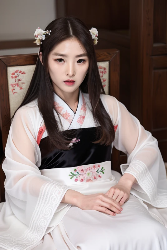 (masterpiece:1.2) and (best quality:1.2) and (photorealistic:1.4) and (Realistic:1.4) and Detailed Skin Textures and detailed skin pores and high skin detail <lyco:Anya01V10:0.95> and A beautiful young Chinese woman and a beautiful detailed face and Anya01 and (Wearing beautiful embroidered Hanfu) and (medium full shot:1.2) and black long hair