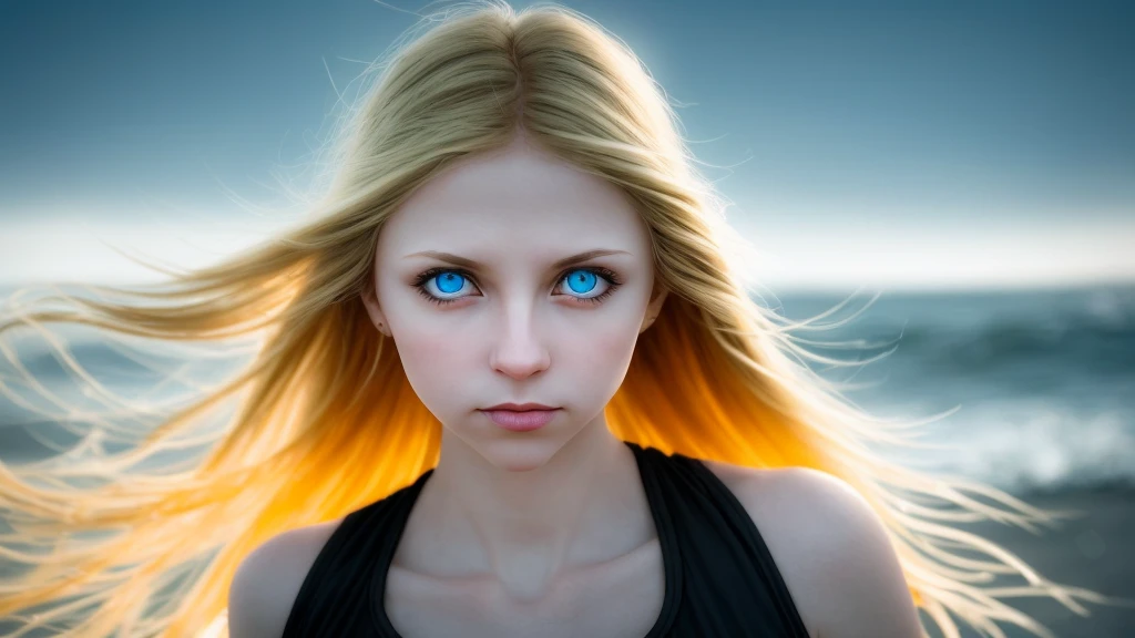 small  cute  beauty woman sexual poses, at the beach, long blong hair and blue eyes, Bounce light and soften shadows. huge breasts
Diffuse light and create a soft, even glow.
Spread light and create a natural, diffused look.
Create sharp, defined light with a soft glow.
Create long, narrow light sources for dramatic lighting effects.
Add color to the light and create a specific mood or atmosphere.
Highlight specific areas of the image or create a focal point.
Eliminate shadows and create a bright, even light source.
Focus light and create sharp, defined edges.
Create a narrow, focused beam of light for more precise lighting control
