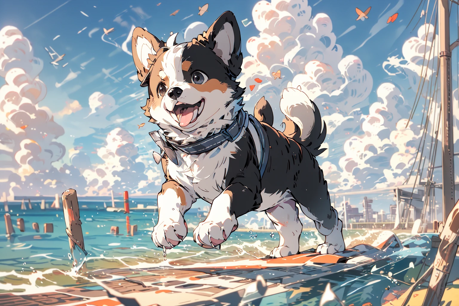 ,(Masterpiece:1.2, high quality),
dog,
<lora:dog_20230627135046-000018:1>