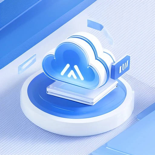 blue|white  cloud technolog icon,platform, technology,white background, industrial design,