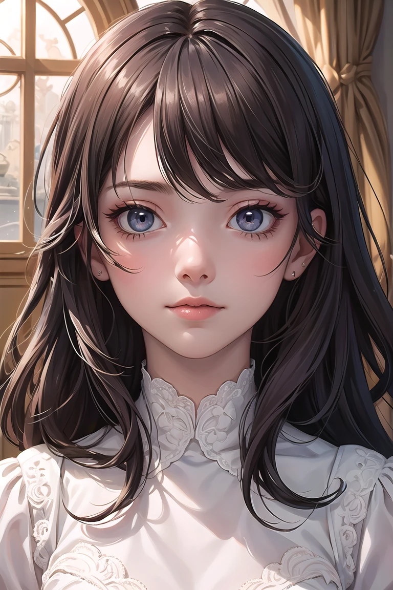 (masterpiece, best quality:1.4),high detail,(detailed face),detailed eyes,detailed background,dramatic lighting,a girl with a pretty face,with long light brown hair,wearing princess clothes with lace,in a place in the living room,her eyes focused on a place far away from the viewer,background with magical colors of the universe,playing with light and shadow of sunlight,in a unique feeling of conveying emotion the impeccable quality of the image and the artistic design of the development,<lora:more_details:0.3> <lyco:GPTS4 dreamwave full_478773:0.3> <lyco:GoodHands-beta2:1>,