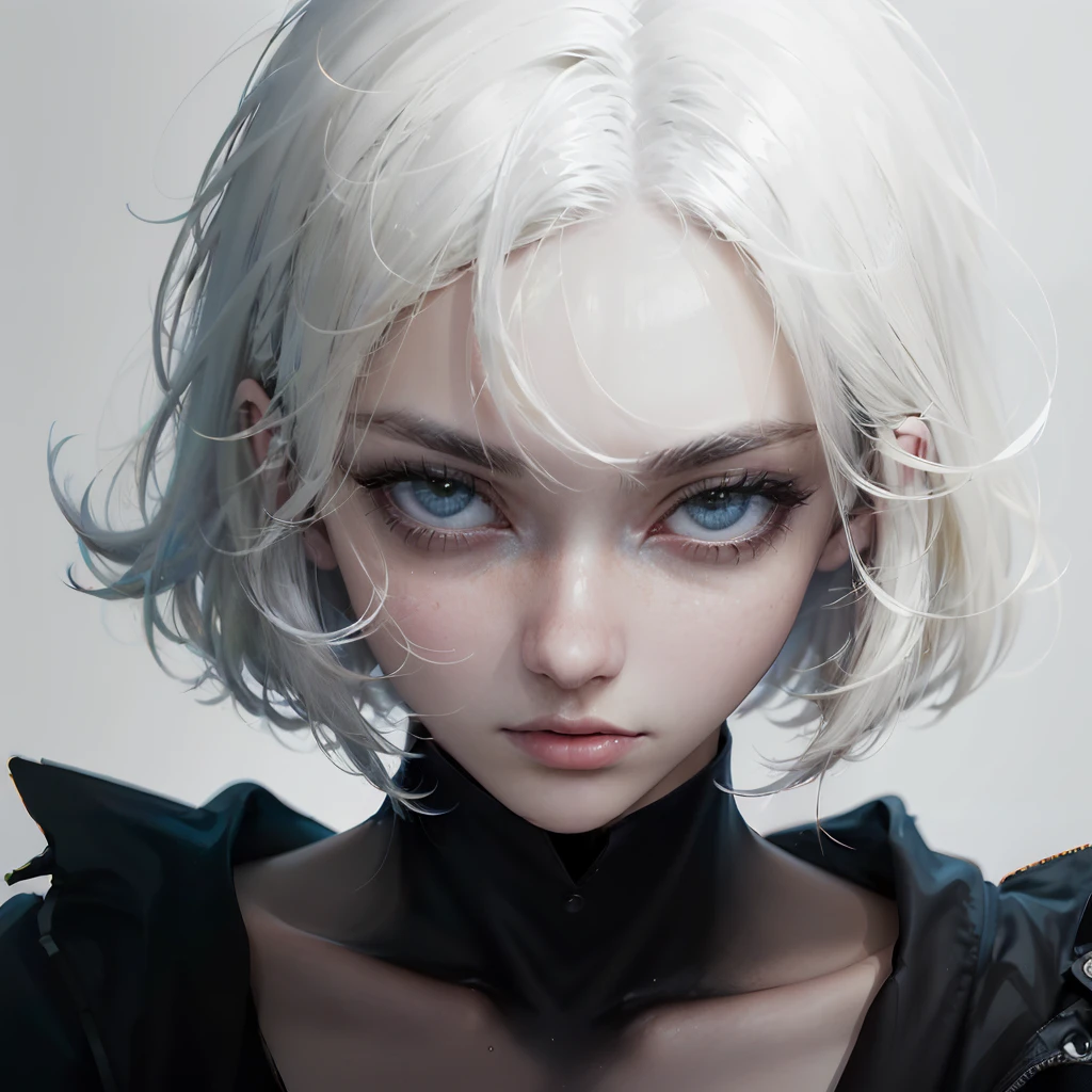 (masterpiece:1.3),(best quality:1.2),8k,absurdres,unity 8k wallpapper,(extremely detailed:1.3),highestres,sharp_eyes,1girl,portrait,from above,white hair,red eyes,heterochromia,<lora:sharp_eyes:0.9>