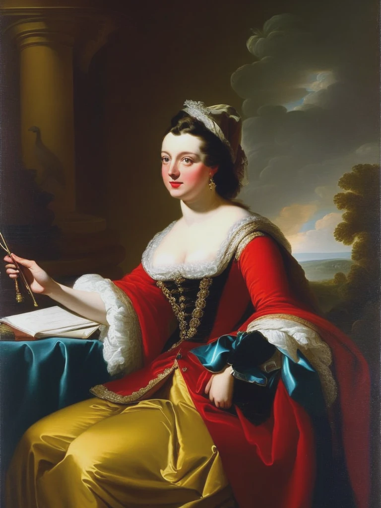 <lyco:JohnSingletonCopley:1.0> John Singleton Copley style painting 1800