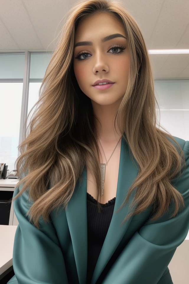 headshot, 1girl, beautiful, sitting at a desk, at a ((office)), BREAK
suit coat, elegant blouse, slacks, BREAK
small breasts, makeup, long straight hair, pale skin, fair skin, white skin, BREAK
<lora:MYM:1>