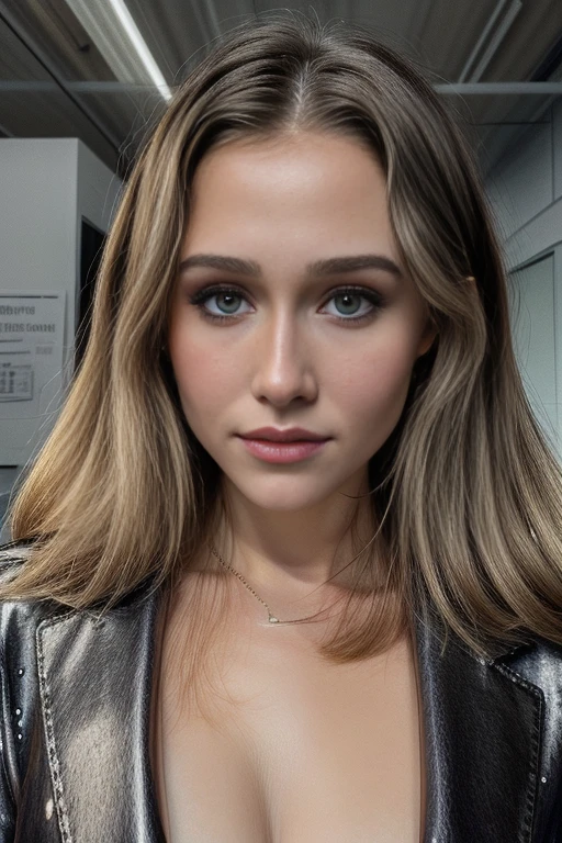 headshot, 1girl, beautiful, sitting at a desk, at a ((office)), BREAK
sequin suit coat, elegant blouse, slacks, BREAK
small breasts, makeup, long straight hair, pale skin, fair skin, white skin, (blush:0.5), BREAK
hyperrealistic, photorealistic, hyperdetailed, analog style, detailed skin, matte skin, soft lighting, subsurface scattering, realistic, heavy shadow, masterpiece, best quality, ultra realistic, 8k, golden ratio, intricate, high detail, BREAK
<lora:LFC:1> <lora:more_details:.6>