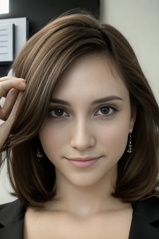 close up headshot, Masterpiece, best quality, ((crowded office)), at a ((office)), (*office* crowded with people:1.3), BREAK
1girl, cleavage, (large breasts), 4k, beautiful, looking at viewer, BREAK
business suit with (no undershirt), pencil skirt, ((black pantyhose)), suit coat, BREAK
makeup, earrings, pale skin, fair skin, white skin, BREAK
<lora:MCZ:1>