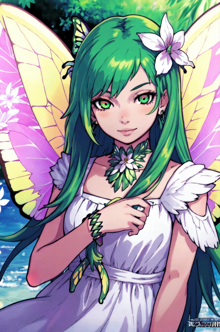 1girl, solo, flamboyant, detailed hair, detailed face, detailed eyes, official art, FaeVibes