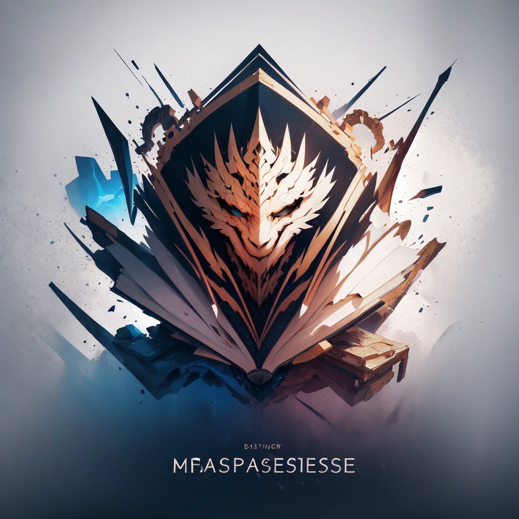 , (masterpiece:1.2), best quality,PIXIV,logo,
book, white background, no humans, simple background, open book, watermark, solo, logo, english text, floating object
<lora:logo_20230705215526:1>